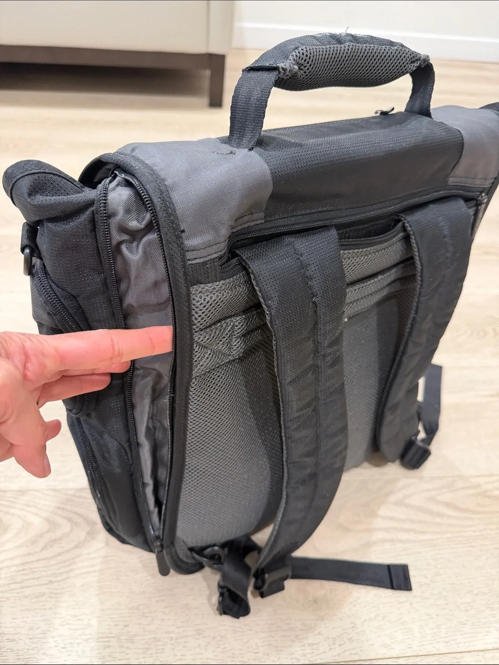 Convertible Messenger Bag